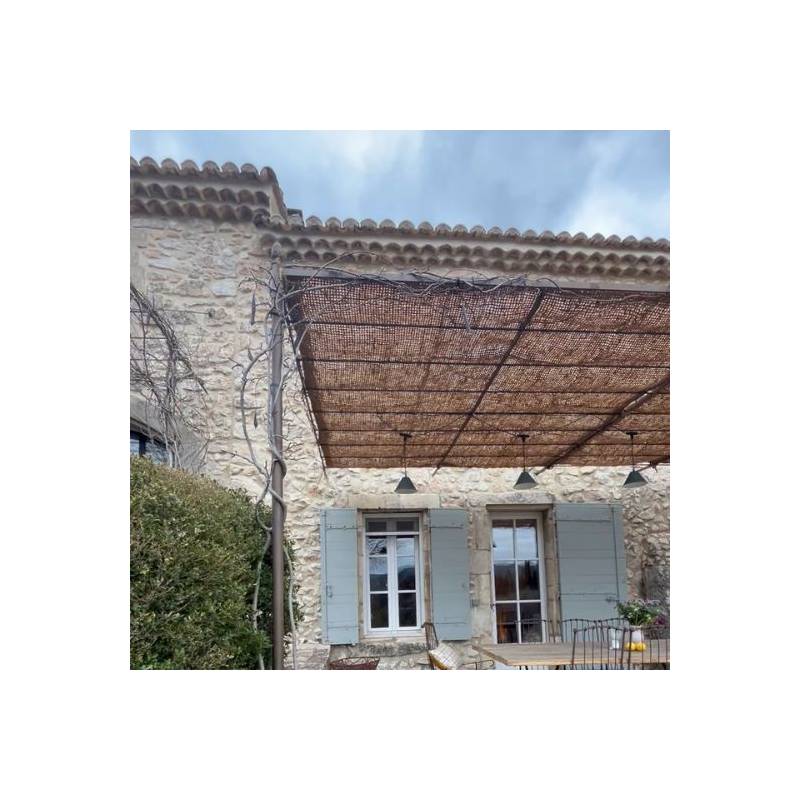 Toile pergola coco sans renfort