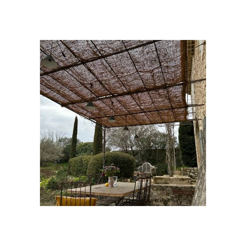 Pergola avec coco sans renfort pour une maison dans le sud