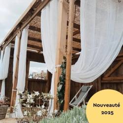 Toile coco pour pergola sans renfort nouveau produit 2025